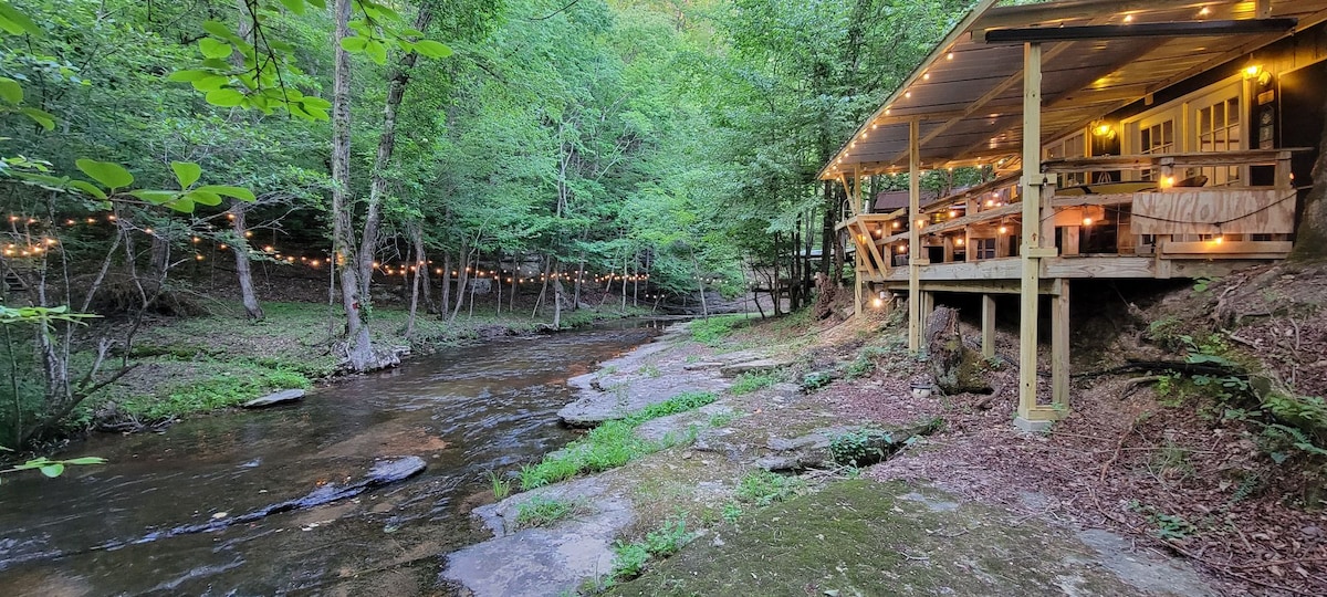 The Boathouse by the Creek