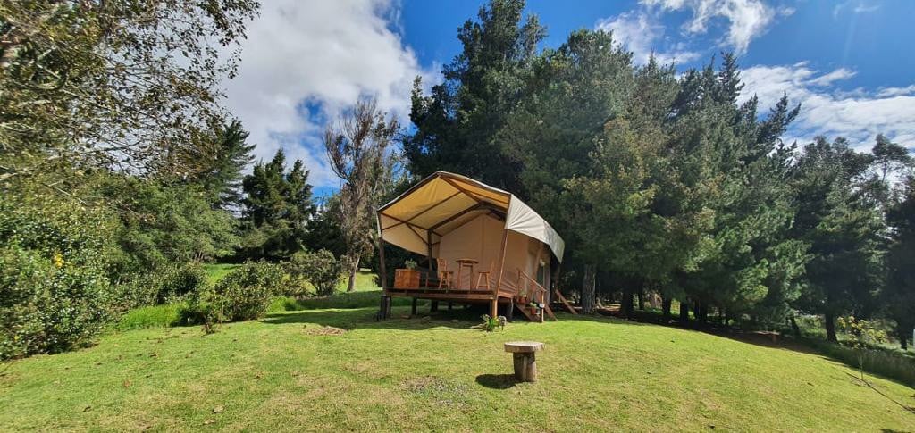 Verde 360° Glamping exclusivo con vista a montaña