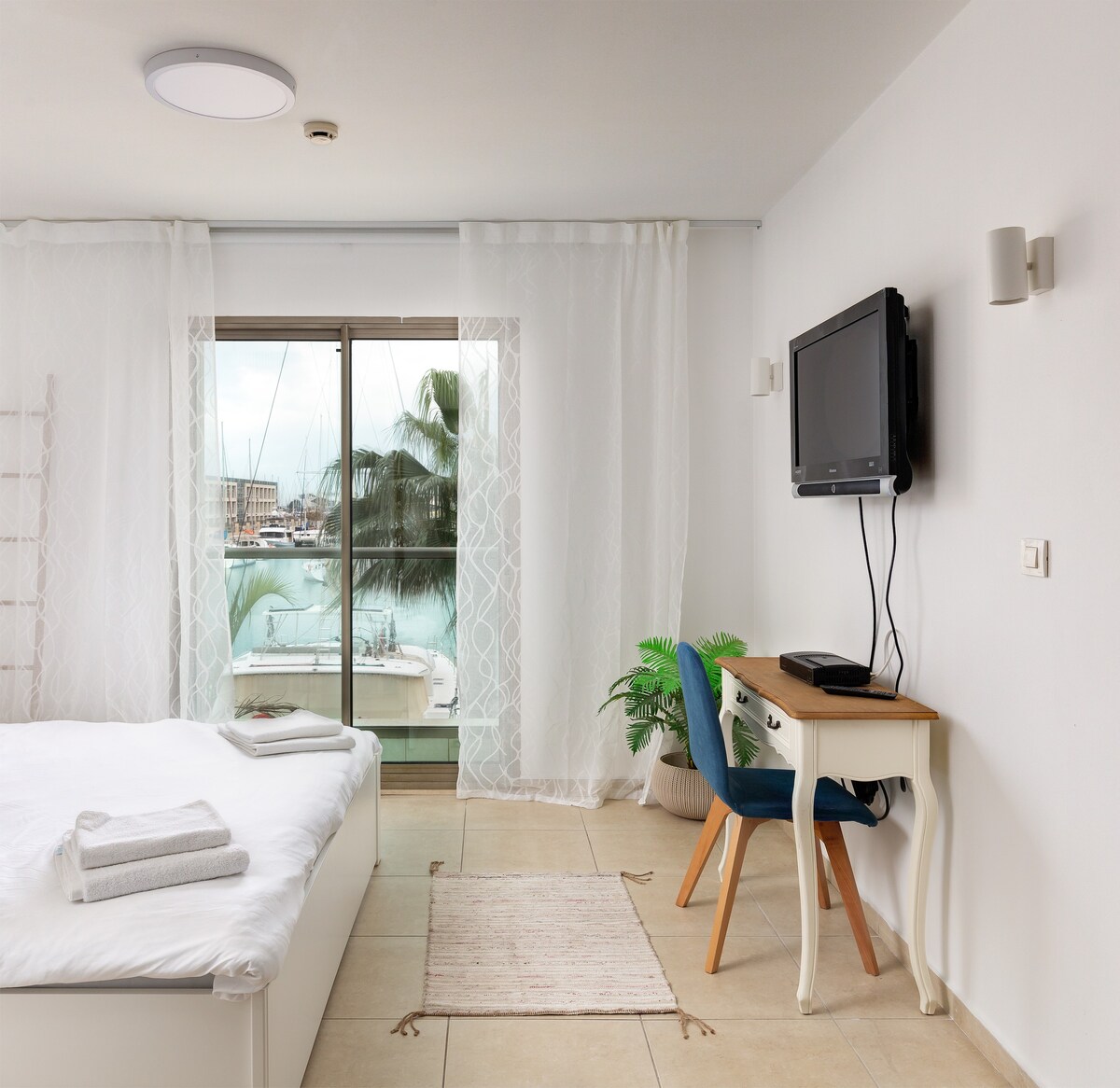 滨海景观单卧室梦幻套房。