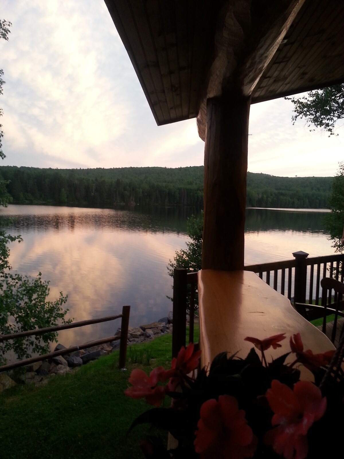 Crawford 's Roost on the Tobique River Headpond