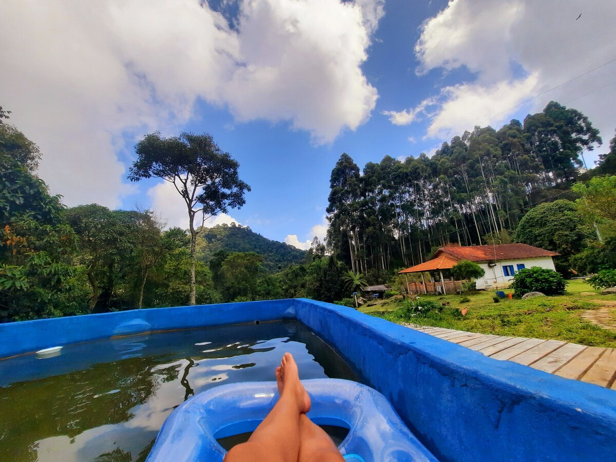 Rancho com piscina em Itamonte Mg