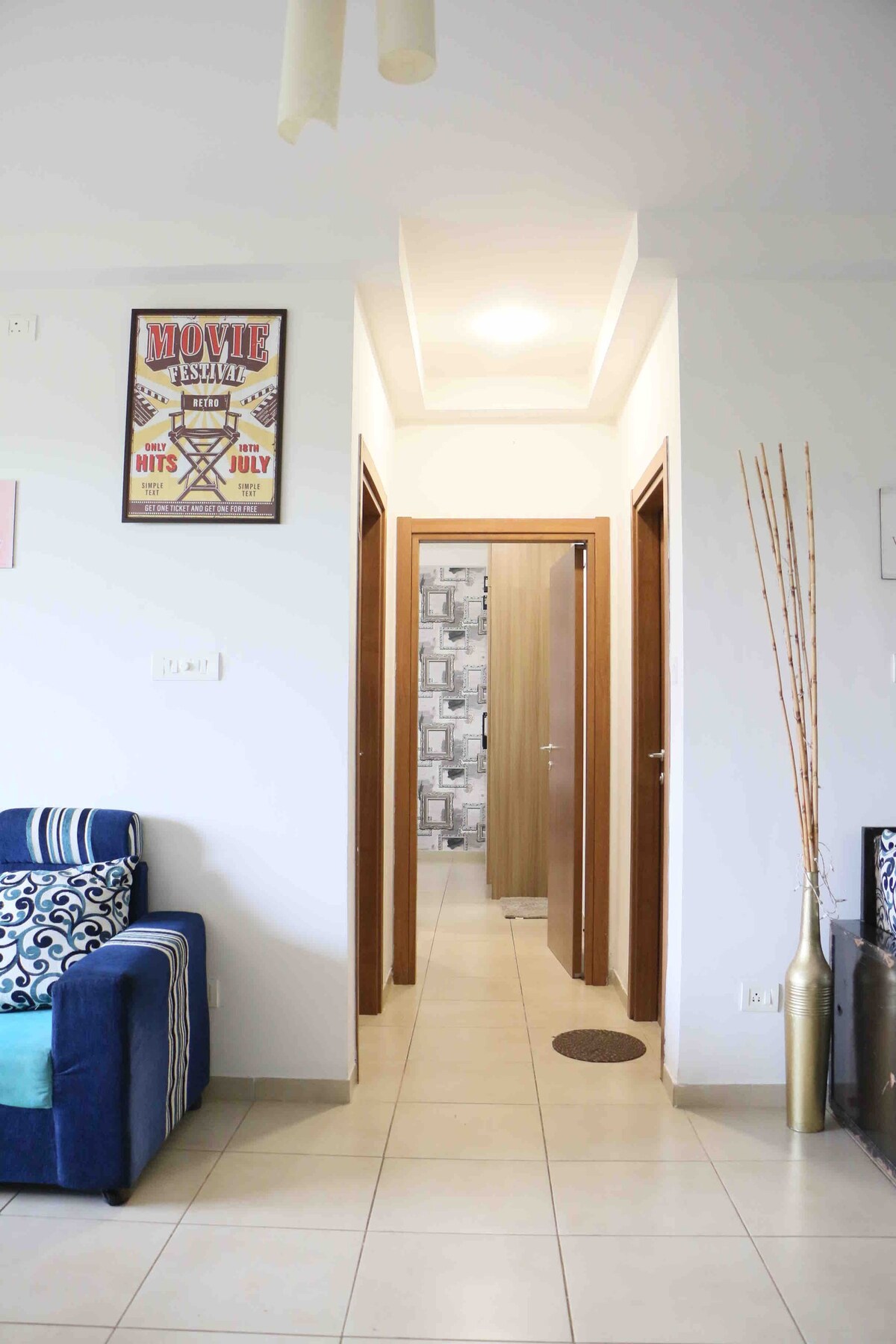 Room in a modern 3BHK in BhartiyaCity