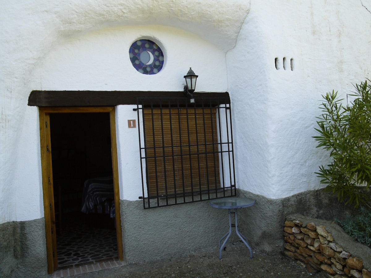 Cuevas del Zenete单间公寓： 2个名额