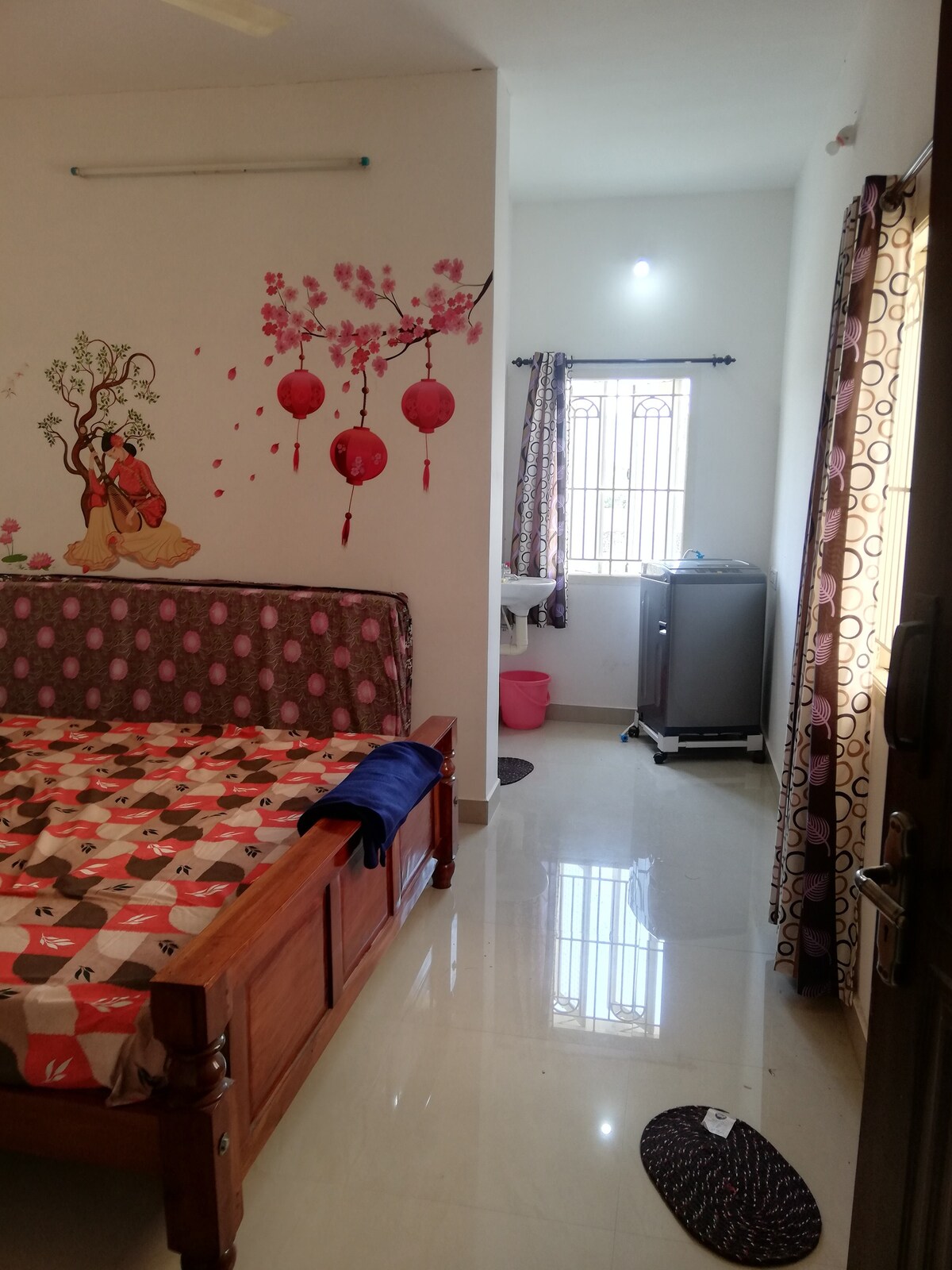 1bhk coimbatore rent house with kitchen&wash