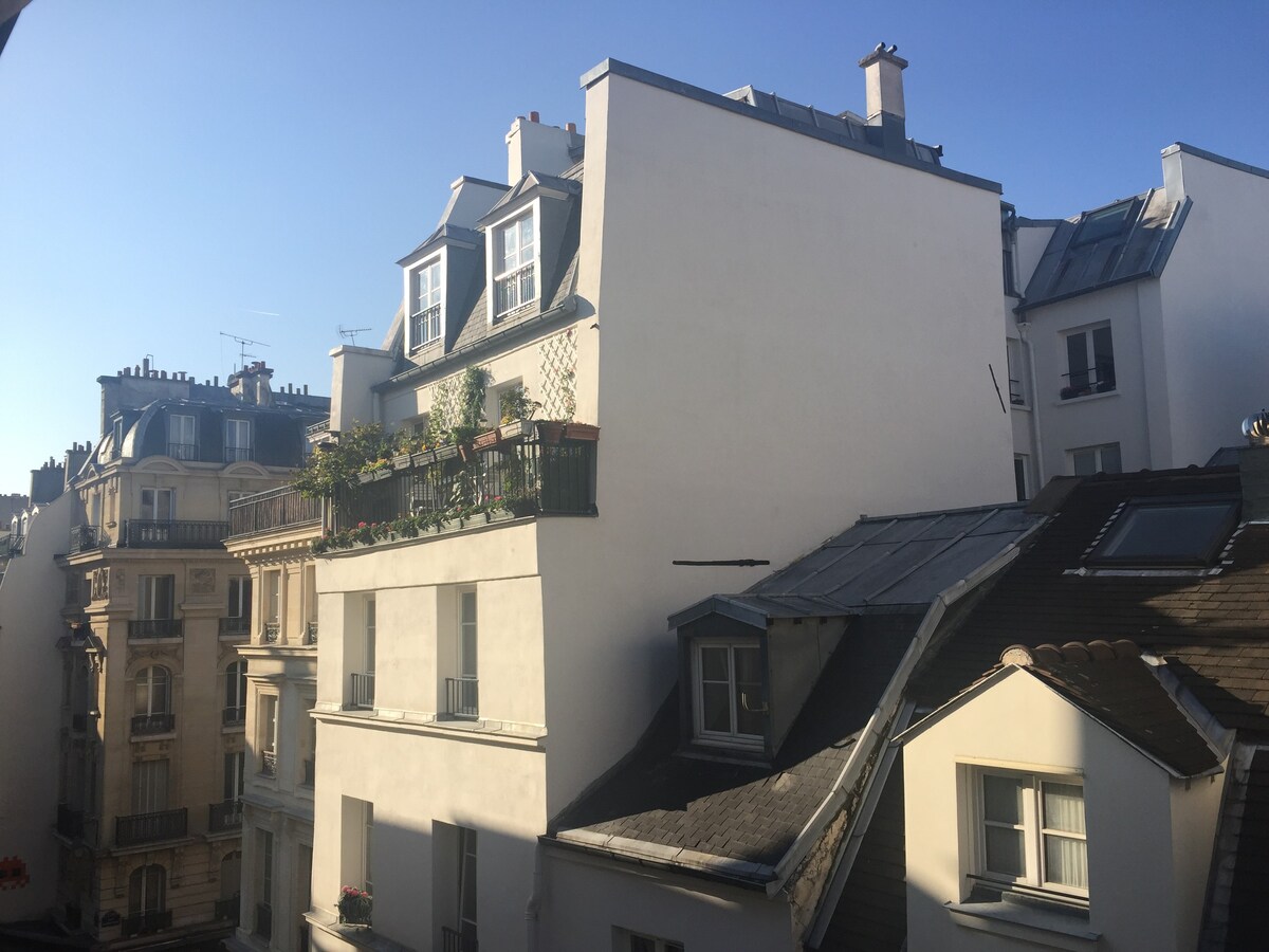 位于巴黎中心的迷人单间公寓