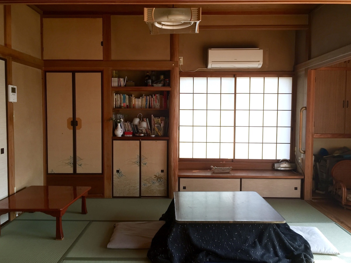 Yumemaru ：带花园的传统日式房源。气氛安静温柔。提出申请前，请先联系我们。