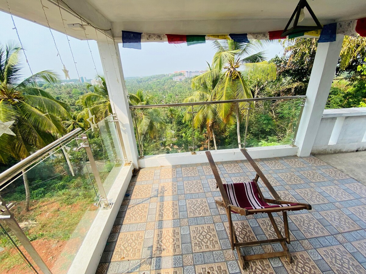 Beautiful 3 BHK Duplex villa with a valley view!