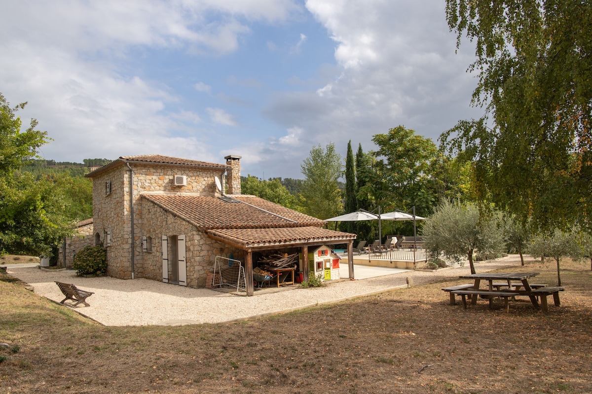 Magnificent villa in the south of the Ardèche