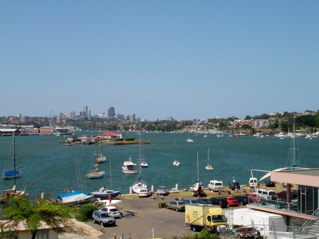 悉尼城市景观Harbourside公寓