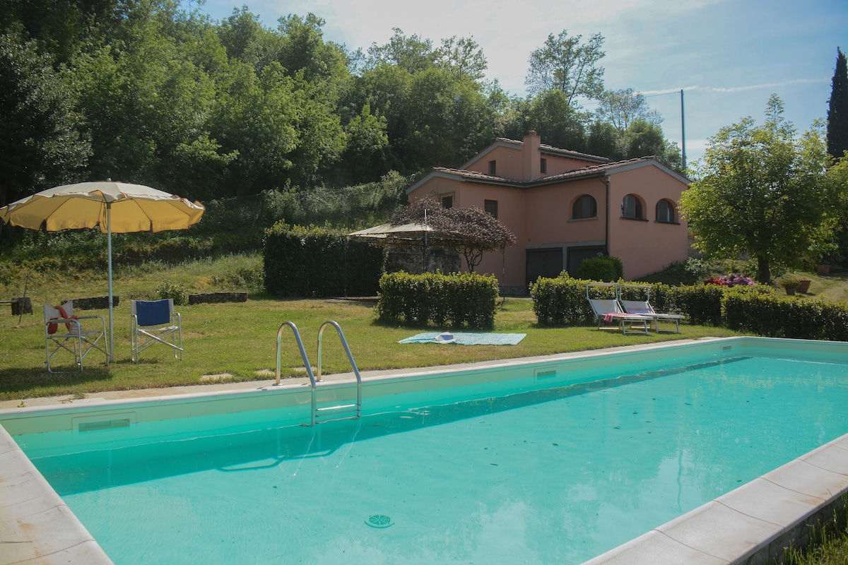 Poggio degli Ulivi ，令人惊叹的基安蒂，带泳池