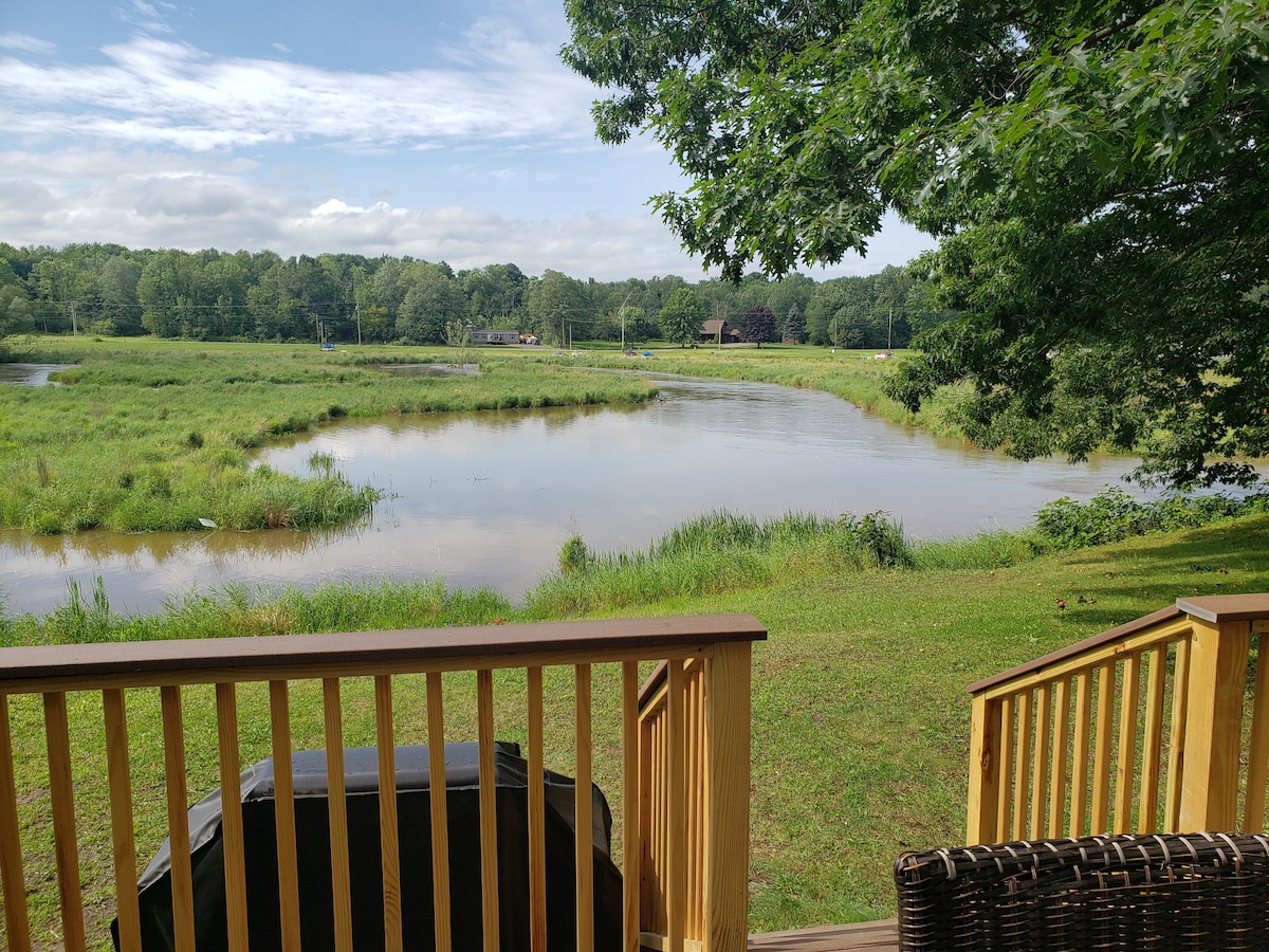 Camp on Sandy Pond