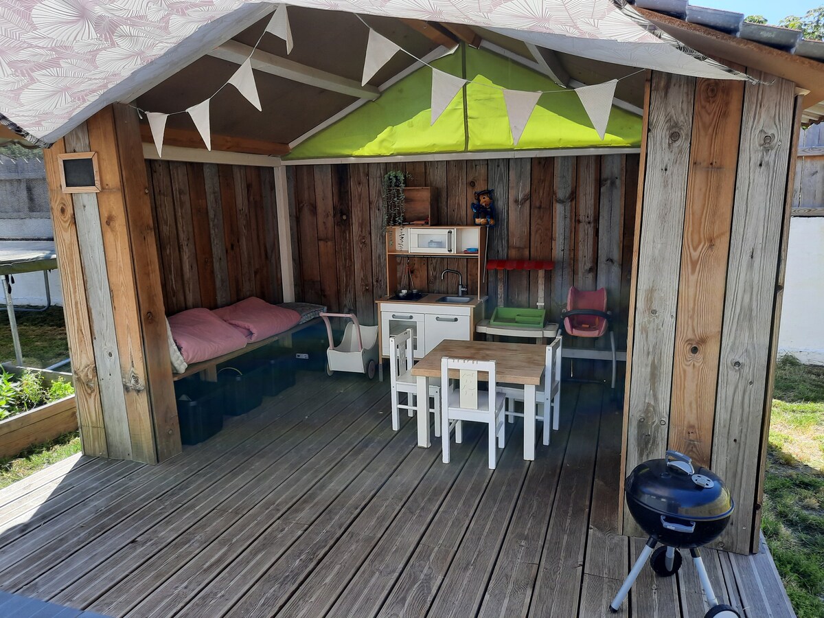 Maison avec piscine entre Bordeaux et Arcachon