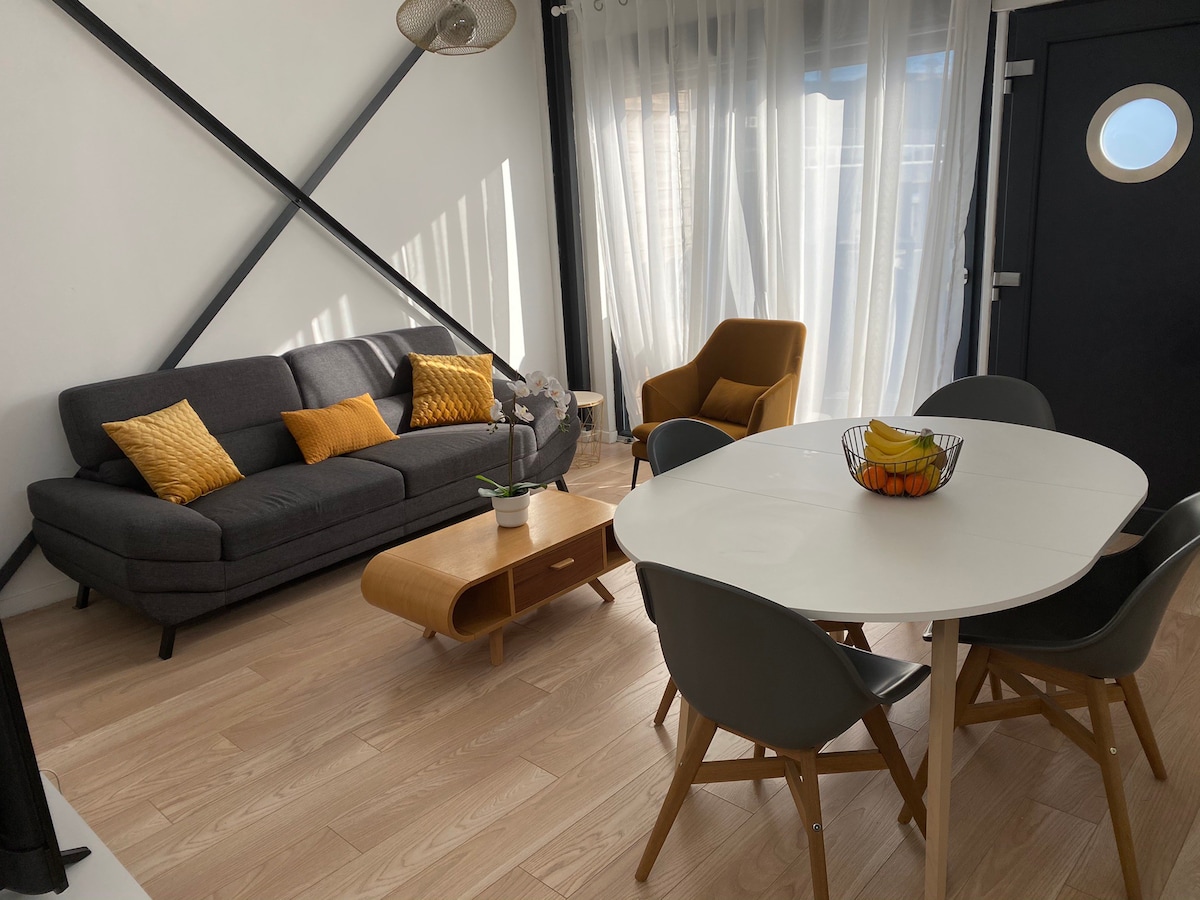 Velaux现代公寓，可供4人入住-设备齐全