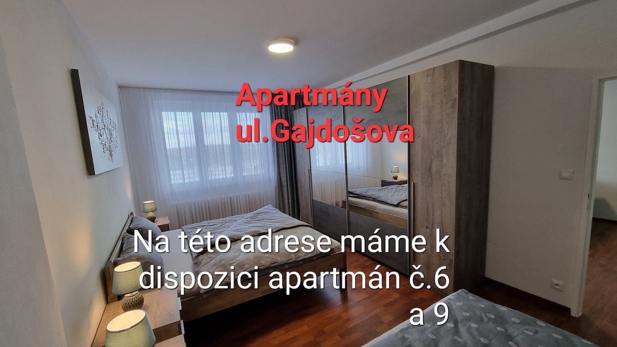Apartmán č.9 v centru Ostravy
Apartmány Gajdošova