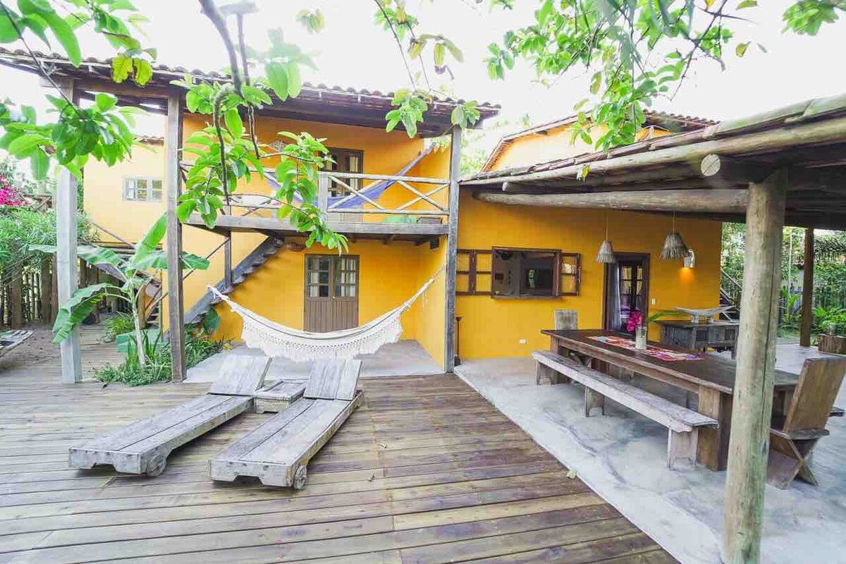Vila Fruta-Pão, charmosa casa casa à 30m da praia