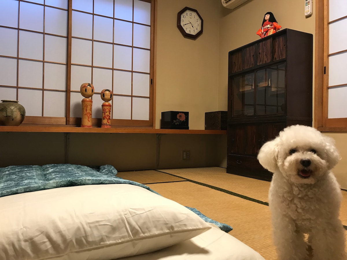 位于新宿区的安静住宅区「东京当地住宿的私人日式客房」（含早餐）