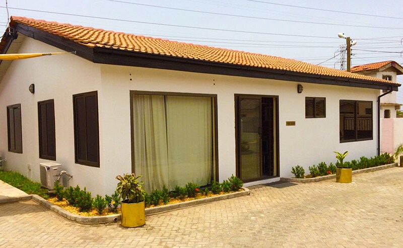 A two bedroom executive home with SA decoration