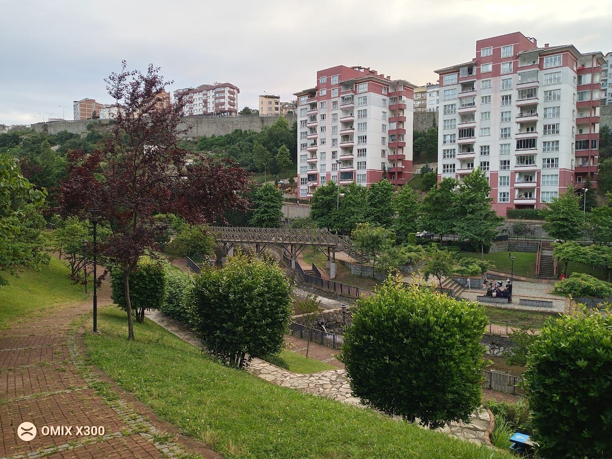 green apartment