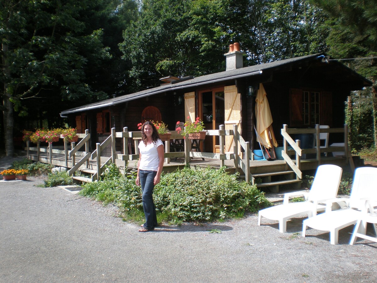 Chalets avec étangs de pêche privés