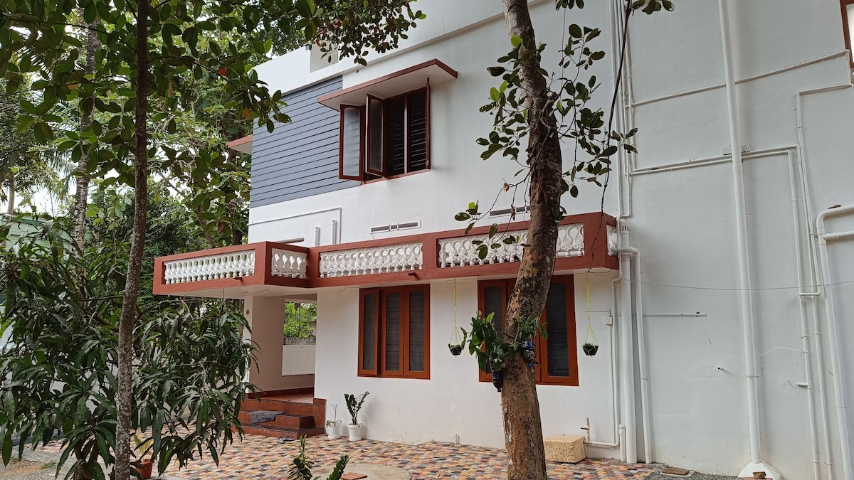 2BHK @ Vellayani # 10公里距离Padmanabha寺和Kovalam