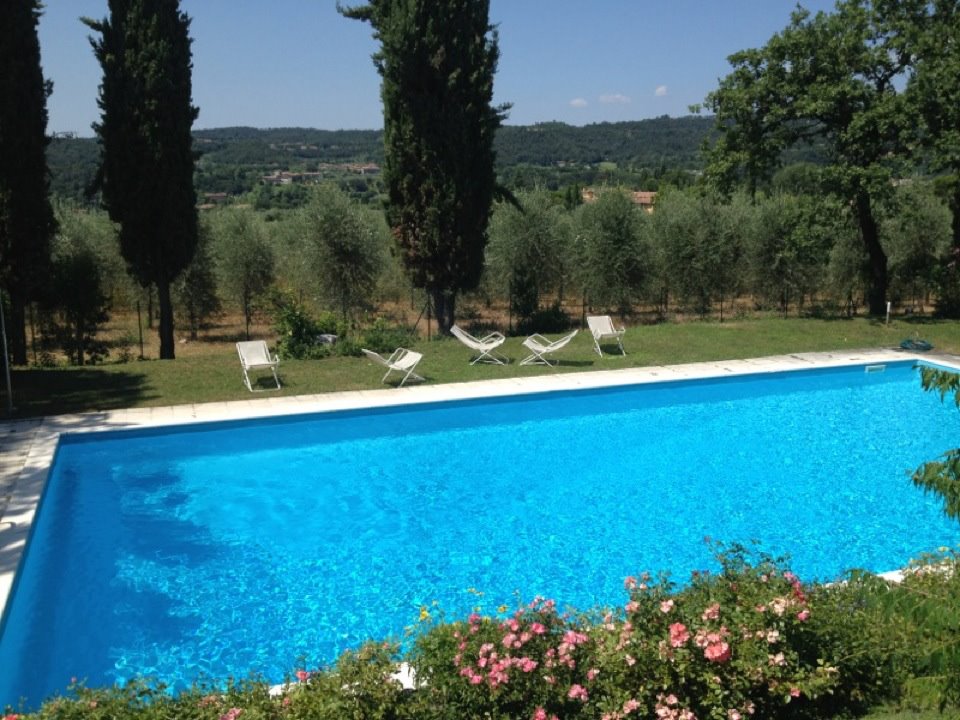 Home of olive groves on Garda Lake