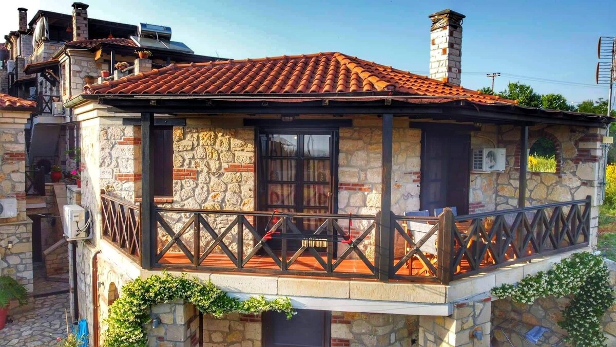A Traditional Stone Villa 2 in Chalkidiki