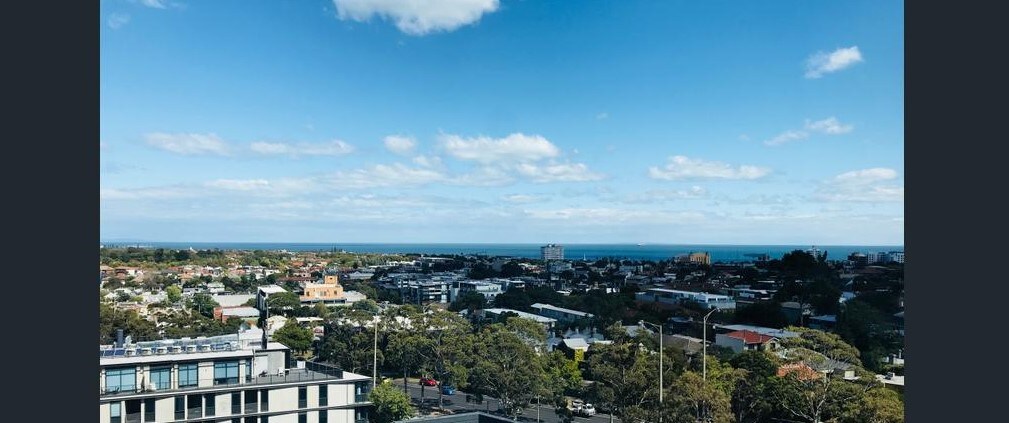 St Kilda 全新海景公寓=看海卧室+车位+Wifi+公交便捷