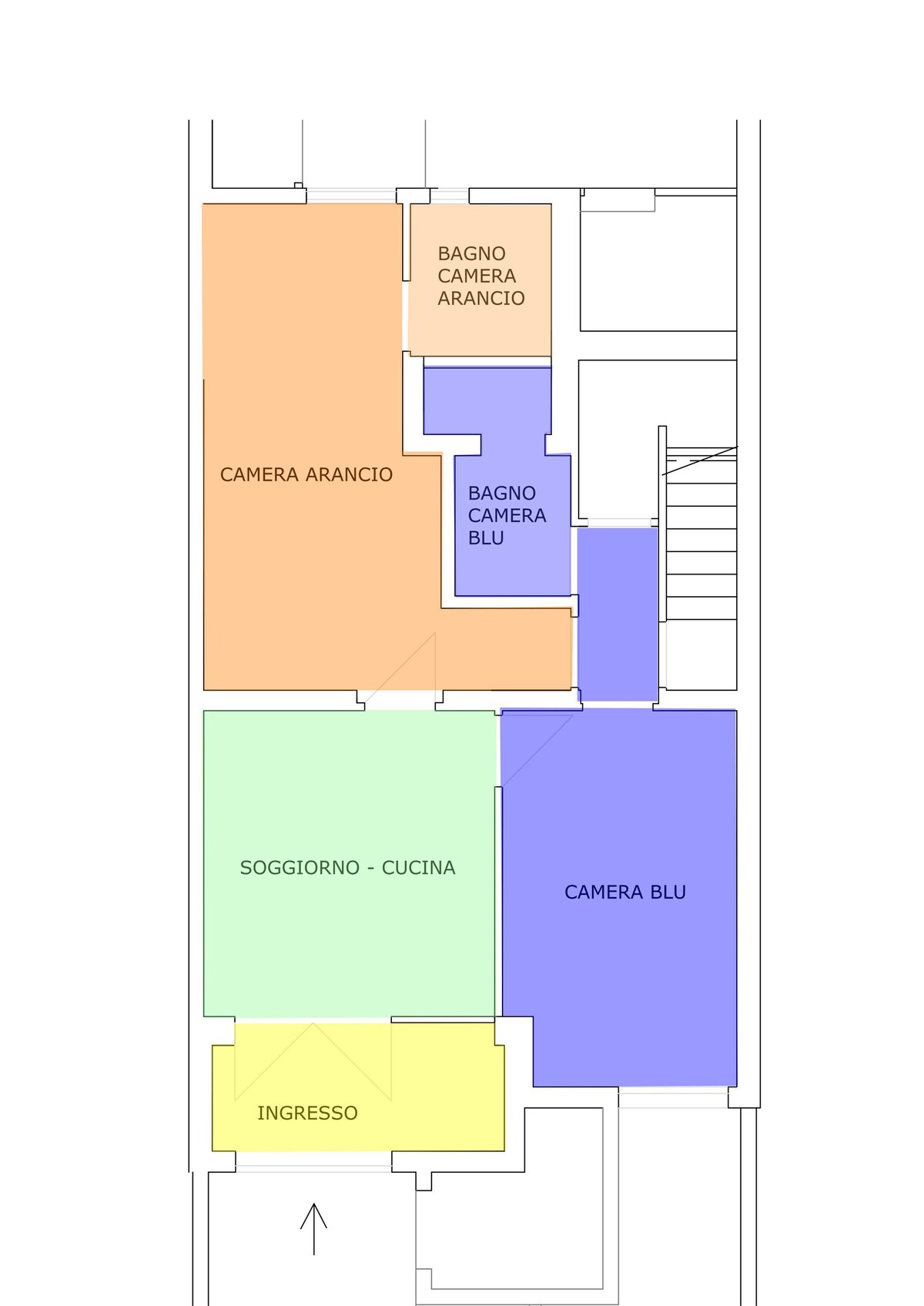 ORISTANO -公寓-最多可容纳5名成人+儿童入住