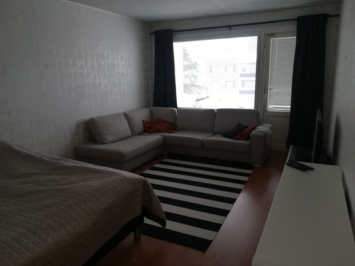 舒适整洁的单卧室公寓。