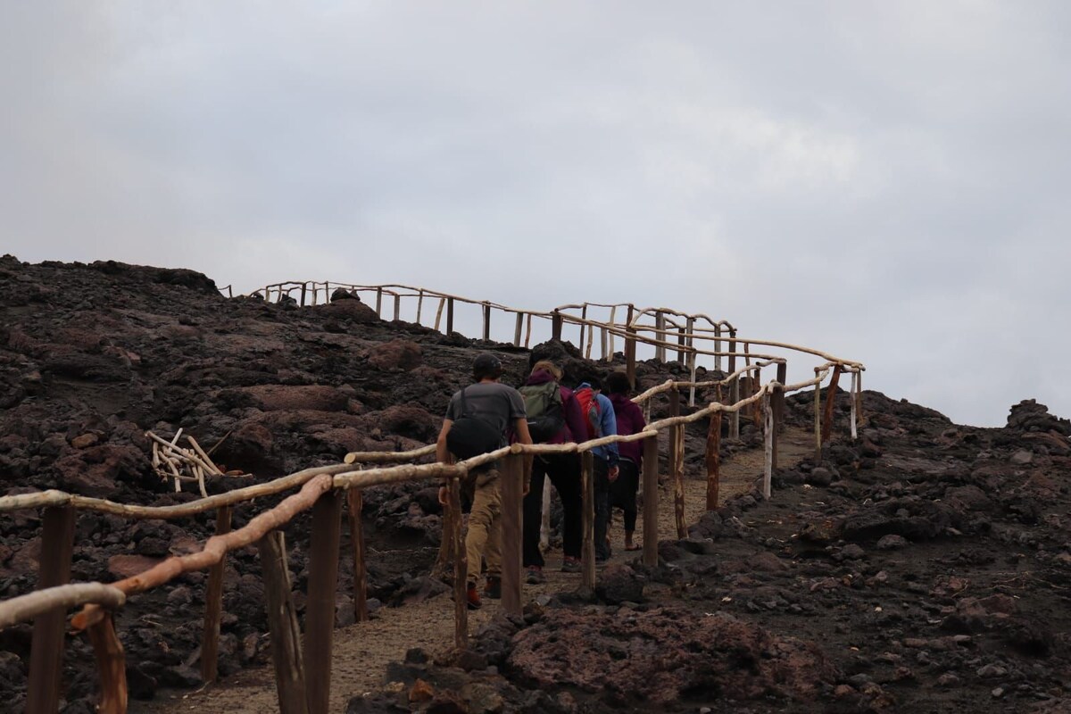 cabane perchée volcan