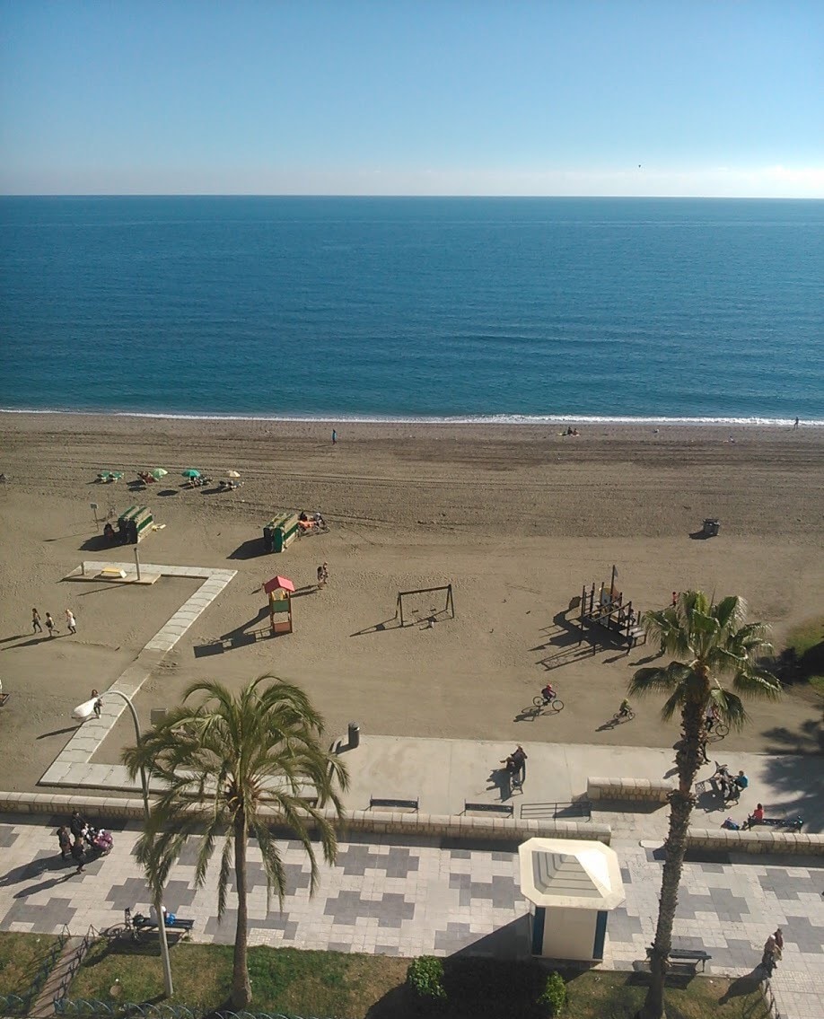 海滨公寓和La Malagueta海滩