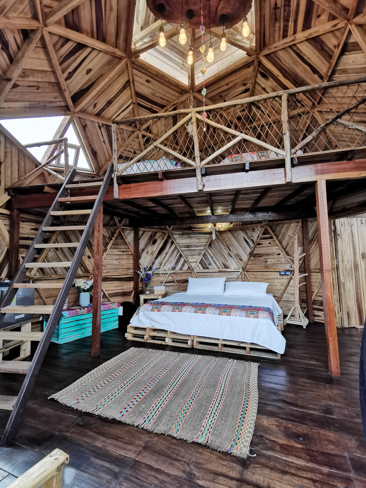 Glamping mesa de los santos