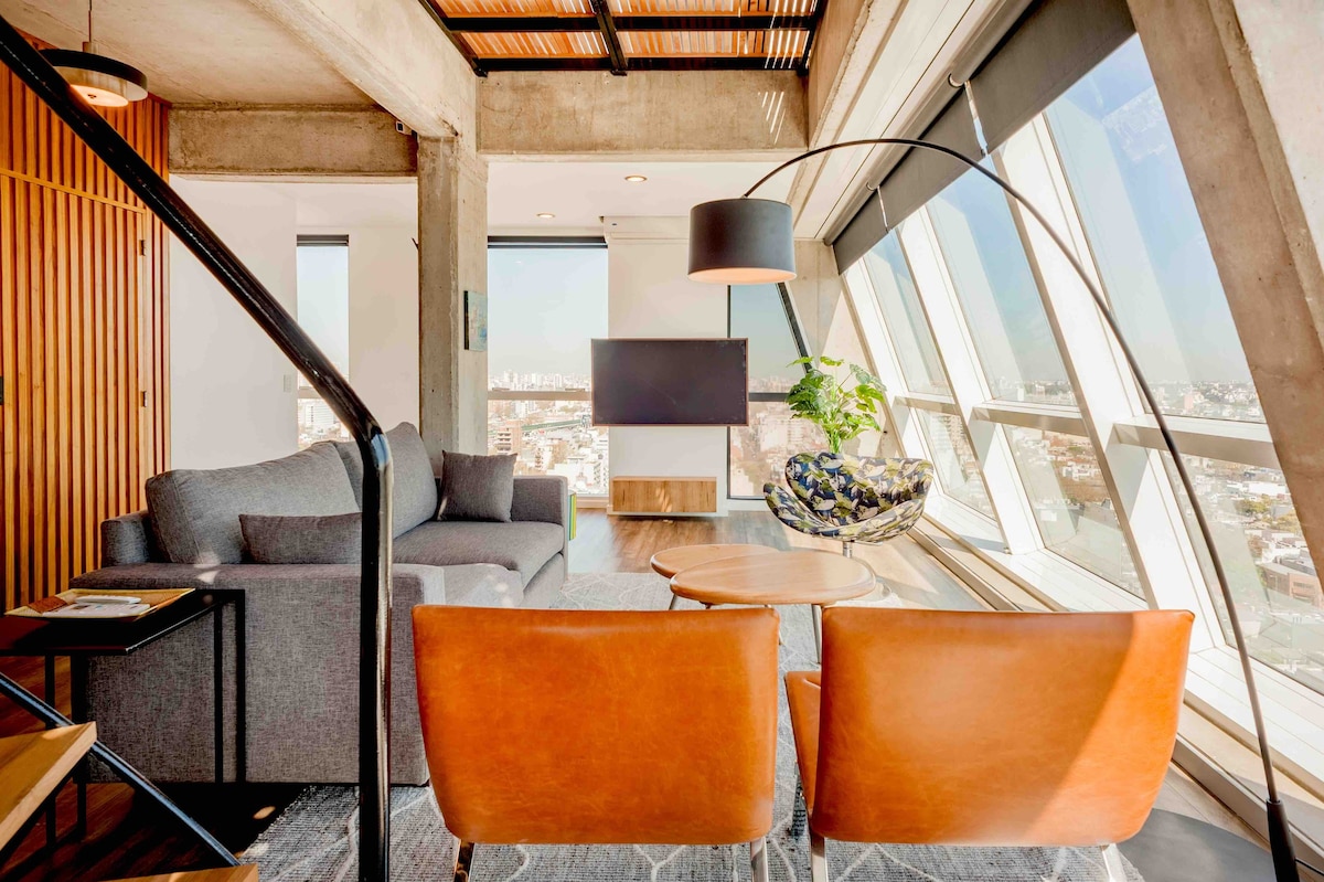 Palermo Penthouse with 360 views