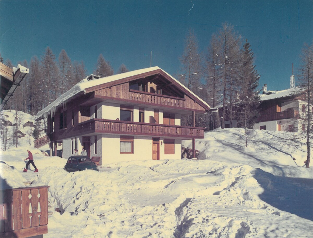 浪漫滑雪度假木屋