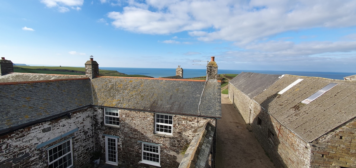 Puffin House, on SW Coast Path, Dogs Welcome