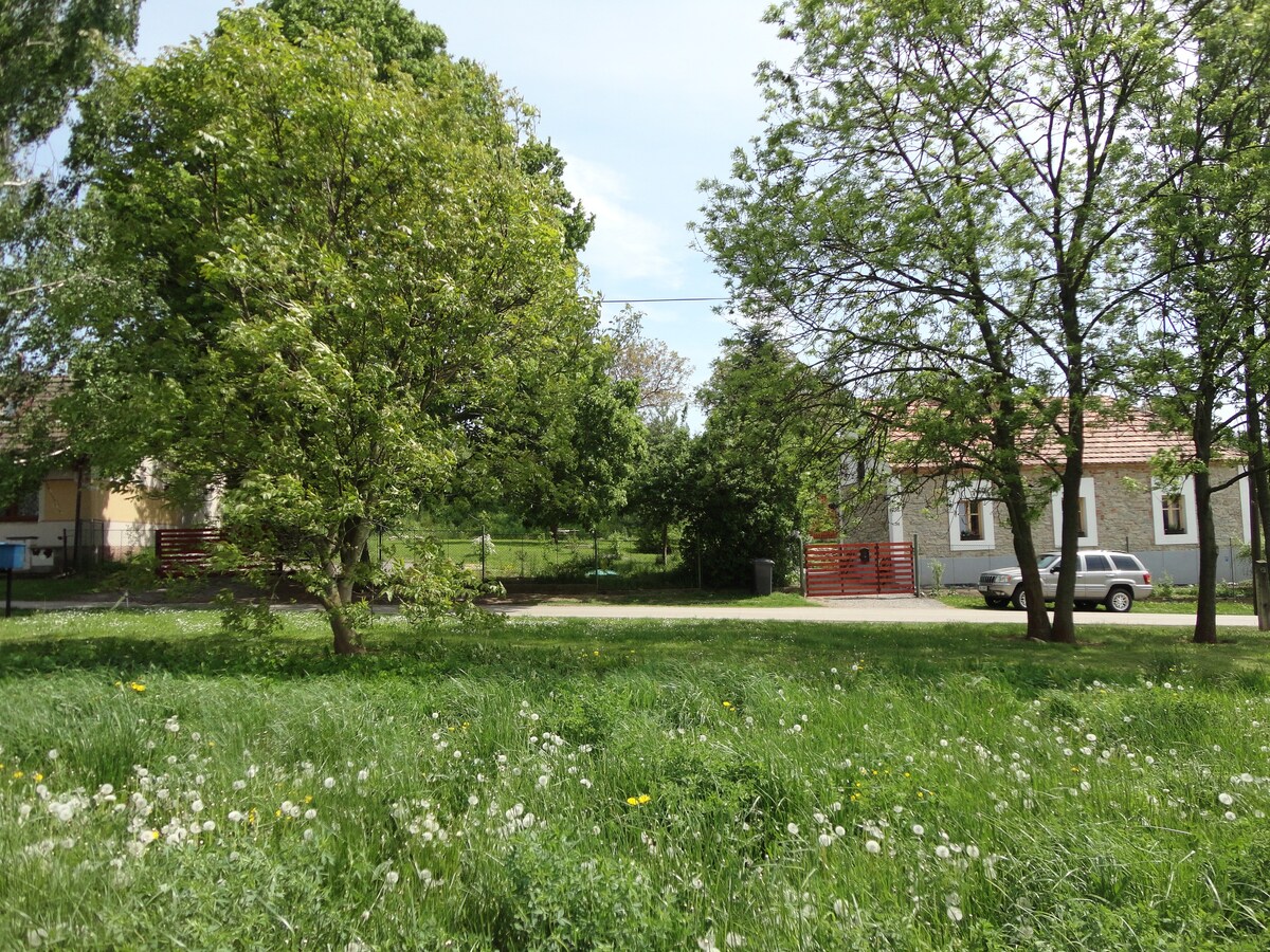 House near Karlstejn and Prague