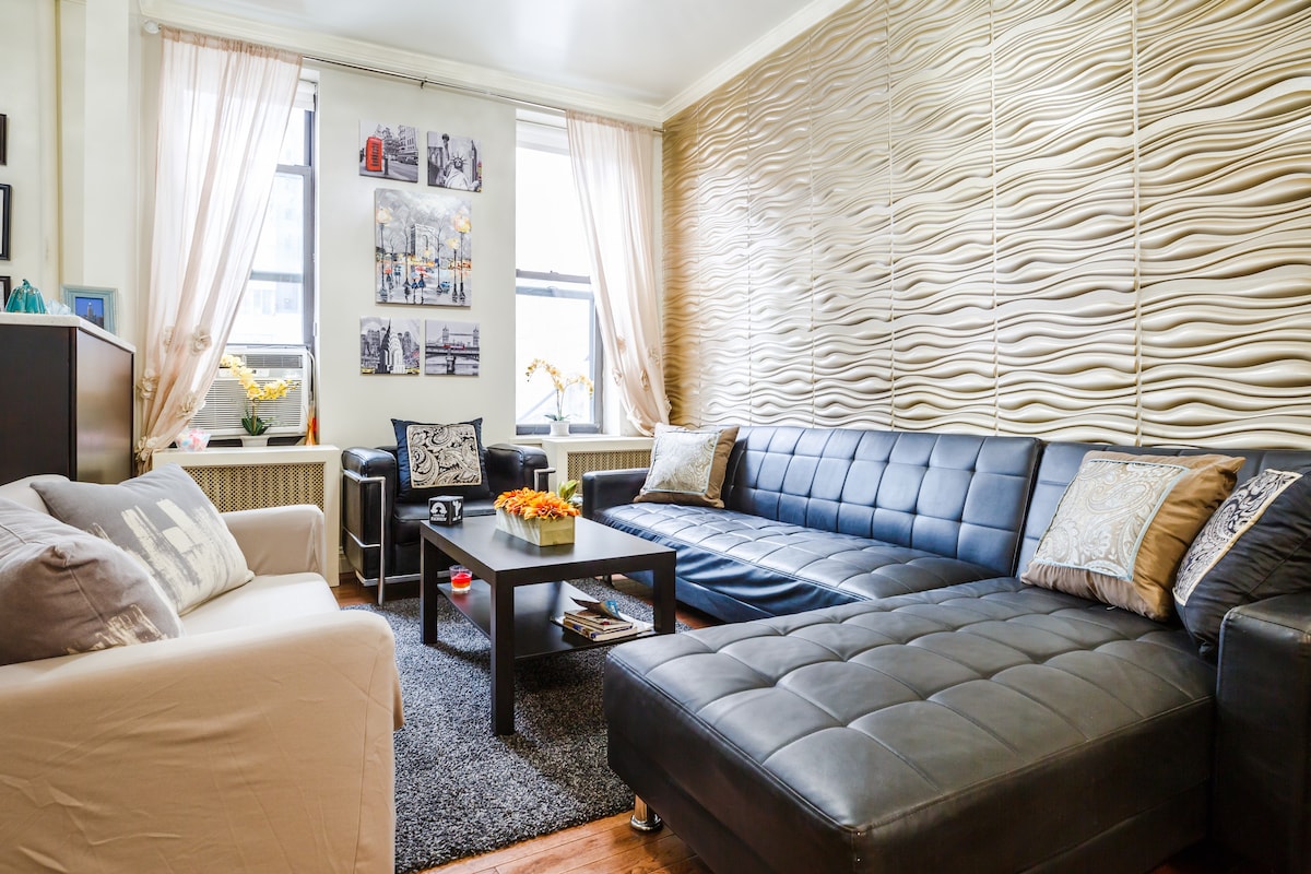 全新现代化公寓，两卧室纽约风格！❤️