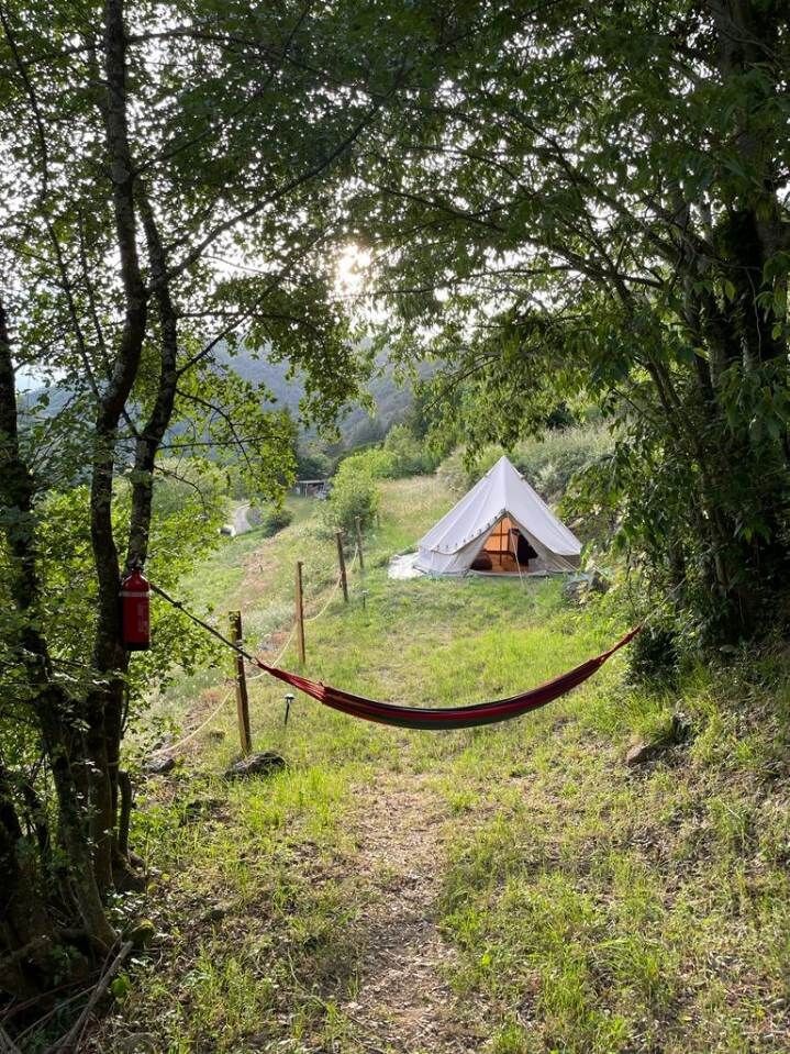 Tente 1 tout conforts sur la dolce via accès vélo