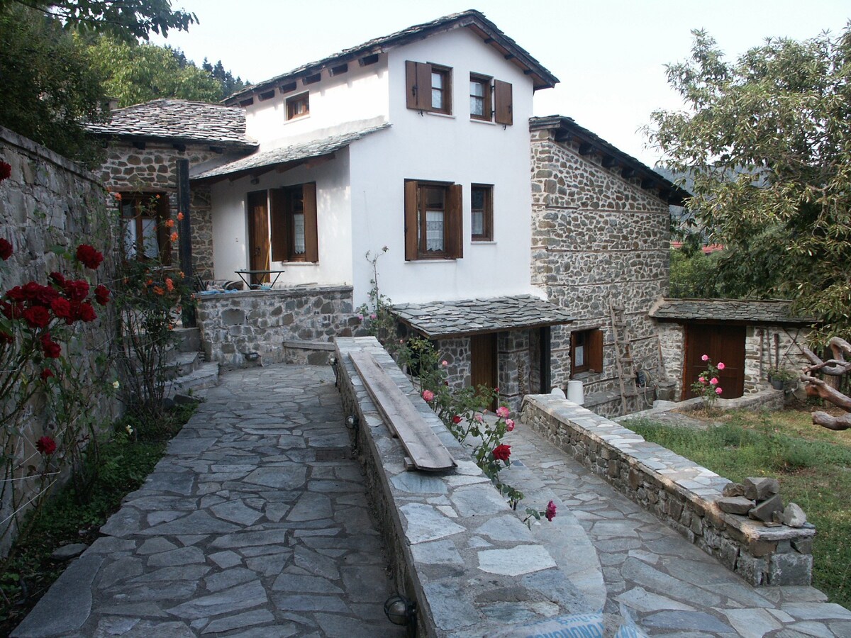 Greek mountain house