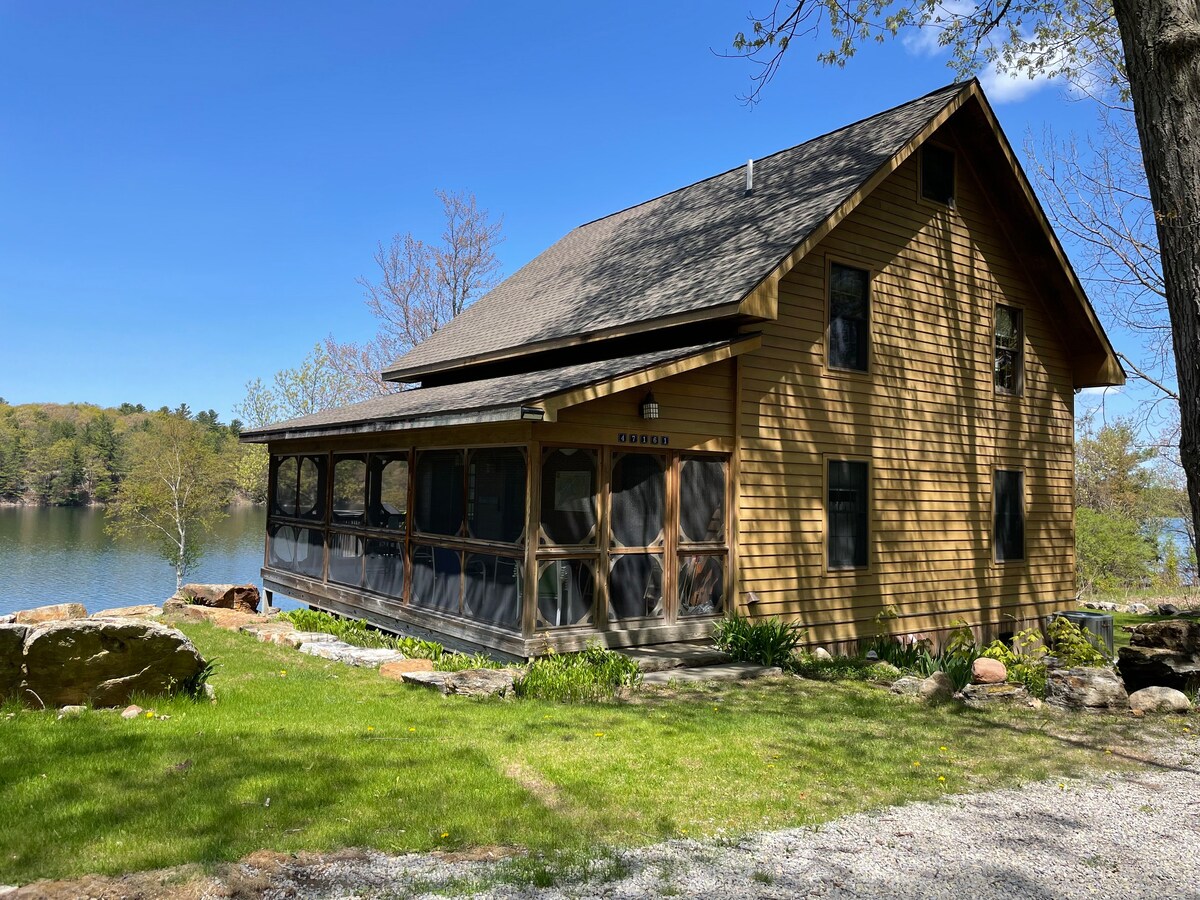 Lake of the Isles Waterfront Home with Dock