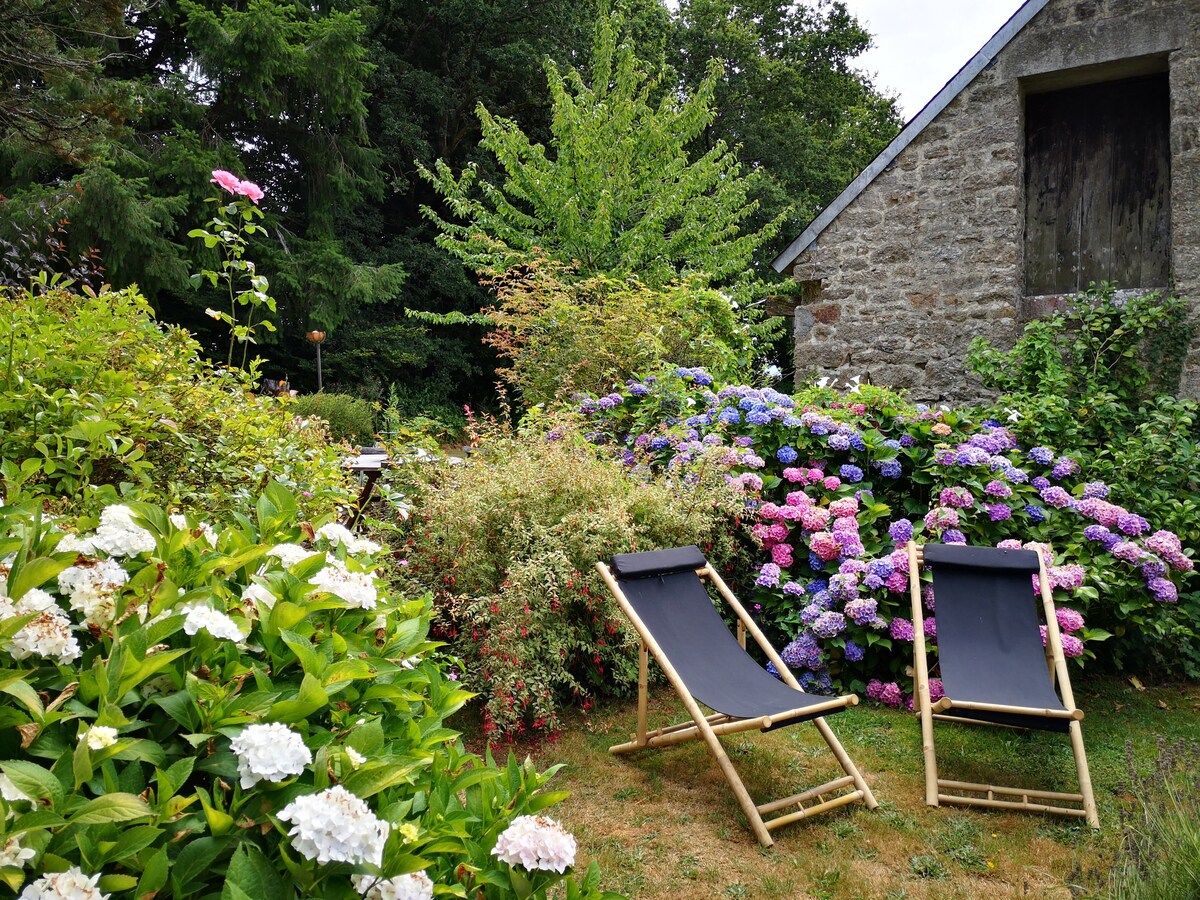 Chambres de charme dans un jardin botanique privé