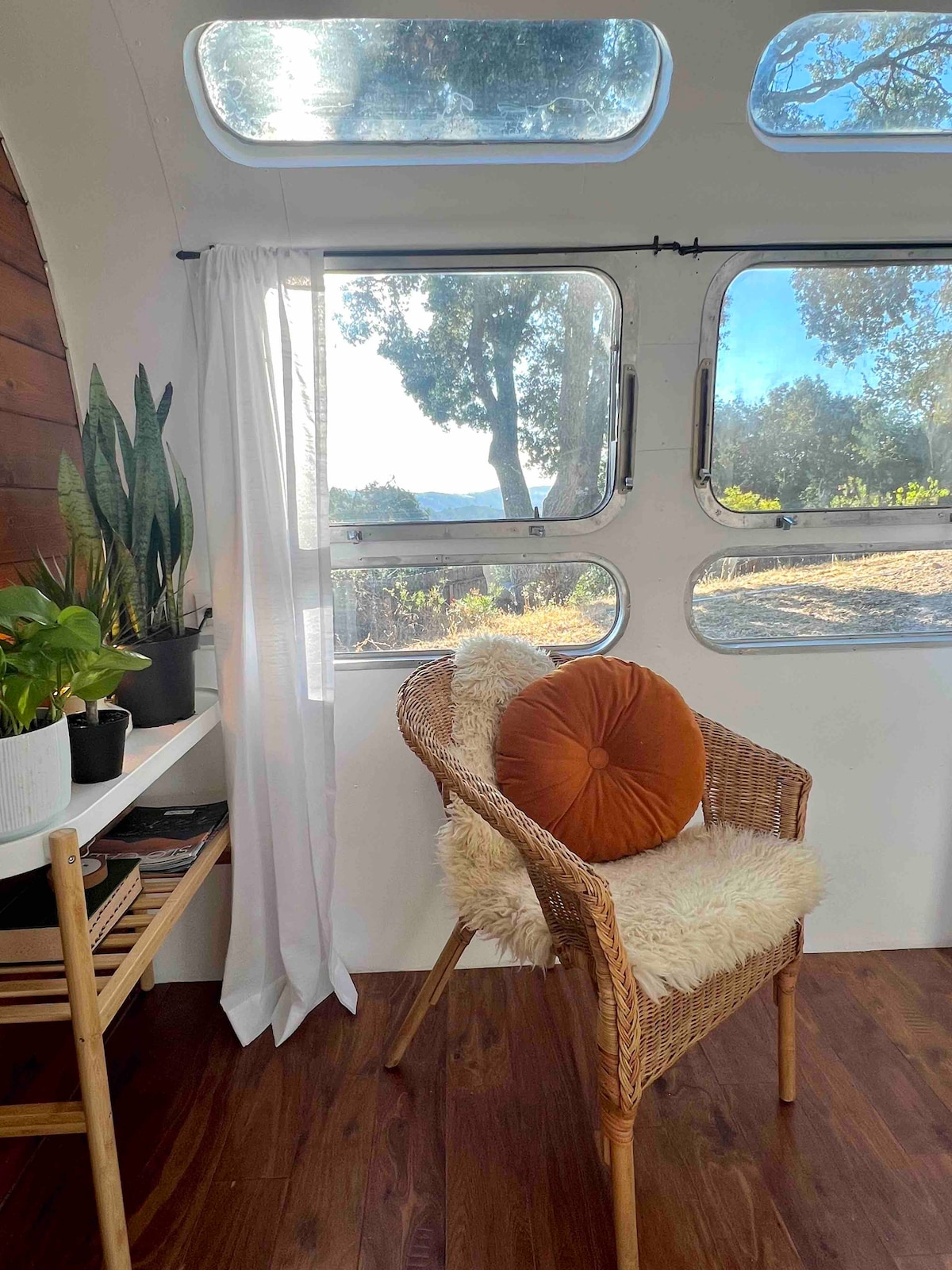 Airstream in the Oaks