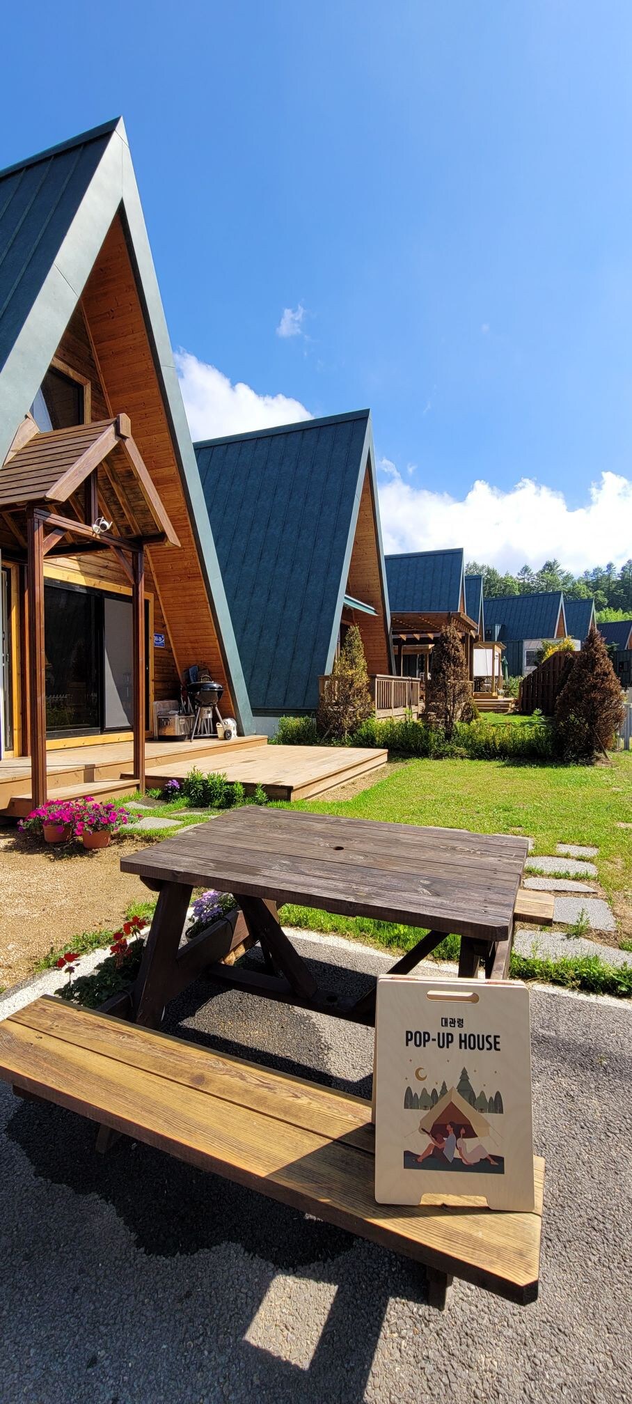 在韩国瑞士村庄Daegwallyeong Pop-Up House与房东一起体验各种民宿
