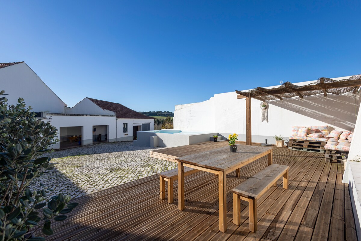 Casa Familiar com piscina de água salgada