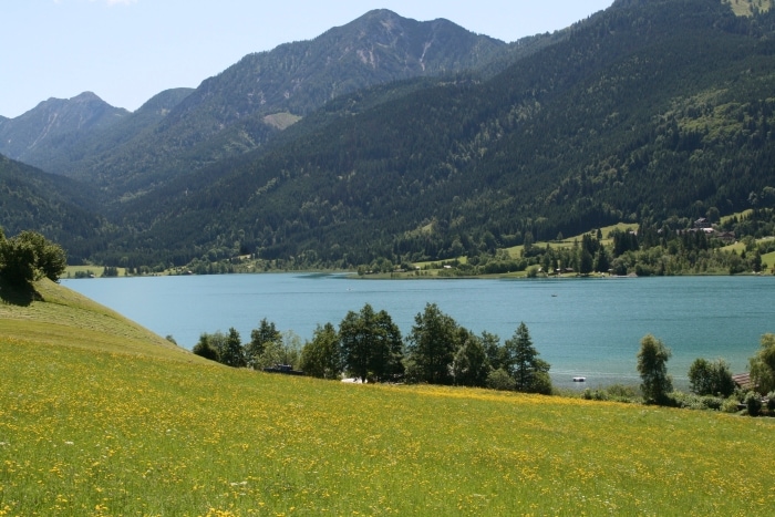 Haus CasaLi am Weissensee -阳台公寓