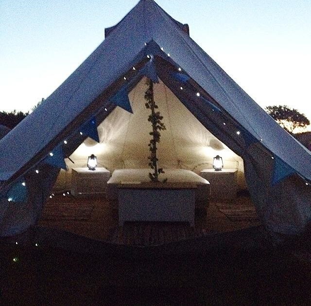 5m Glamping bell tent with stunning sea views/2