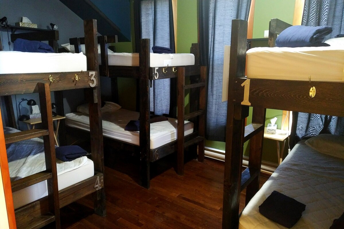 Wanderer 's Inn Hostel - 6 -双层宿舍的双层床