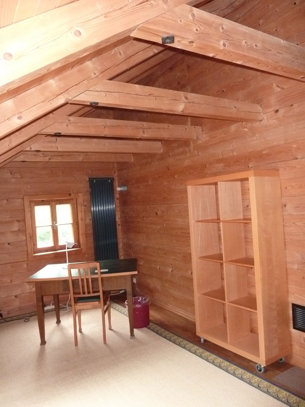 有机木质房屋的家具房间
