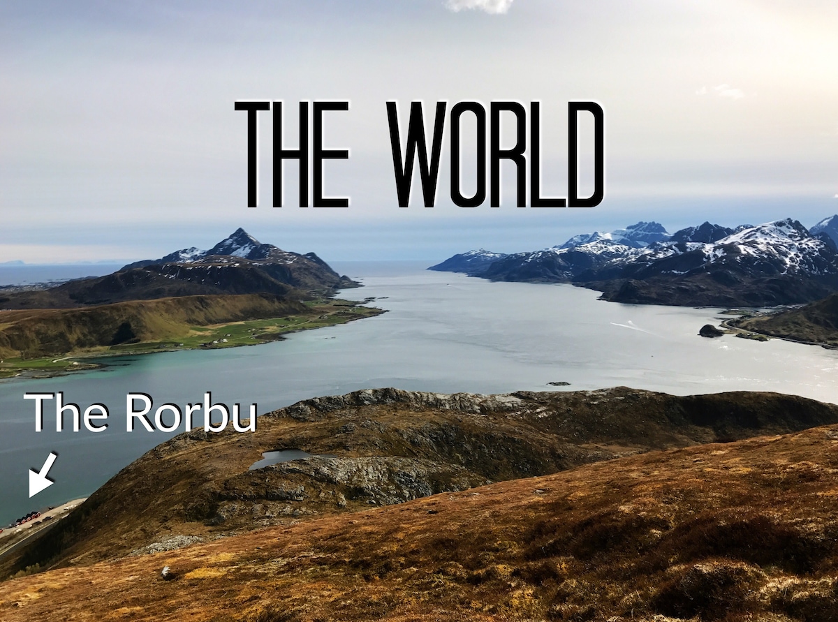 罗尔布（ Rorbu ） ，在洛福滕（ Lofoten ）欣赏美景