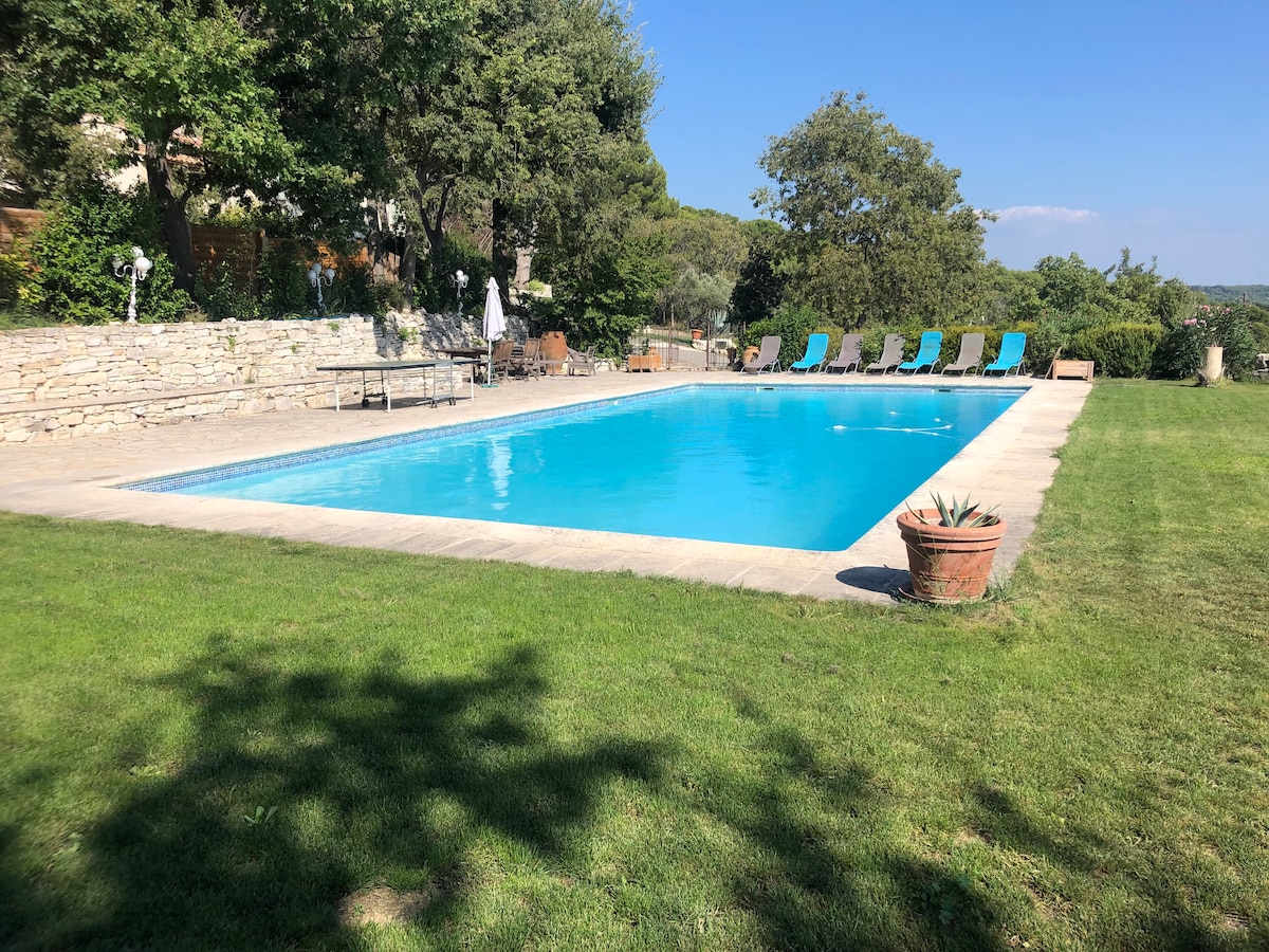 靠近Aix en Provence的漂亮泳池别墅